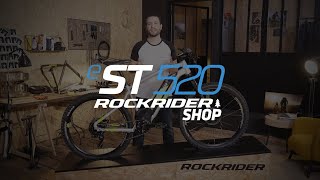 VTT électrique EST 520 ✌ ROCKRIDER SHOP [upl. by Nrol943]