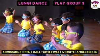 Lungi Dance by Playgroup 3  Spectra Annual Day  Angel Kids [upl. by Hermie]