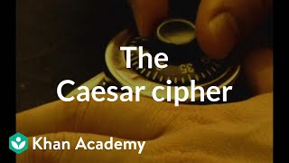 The Caesar cipher  Journey into cryptography  Computer Science  Khan Academy [upl. by Enitsenre]