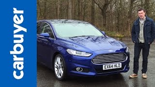 New 2015 Ford Mondeo Fusion hatchback  Carbuyer [upl. by Oemor107]