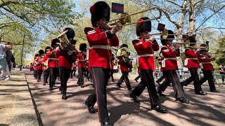 The Band of the Coldstream Guards  Coldstream Guards Black Sunday Parade 2023 [upl. by Meridith245]