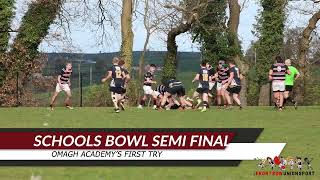 2022 02 25 Omagh Academys First Try [upl. by Hoebart]