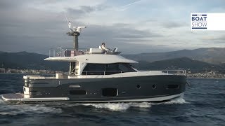 ITA AZIMUT MAGELLANO 53  Prova  The Boat Show [upl. by Broida]