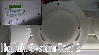 Hochiki ESP System Test 2  First Test of The Kentec Syncro 6000 Panel [upl. by Milli714]