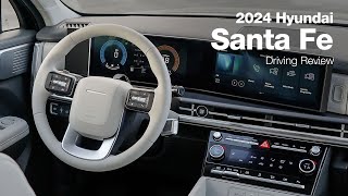 2024 Hyundai Santa Fe  SEL Trim  Driving Review [upl. by Ahsiemaj914]