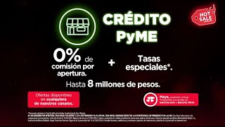 Con Banorte y Crédito PyME ¡impulsa tu negocio [upl. by Hellman9]