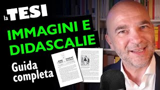 Come usare IMMAGINI e DIDASCALIE nella Tesi Guida completa [upl. by Attenov]