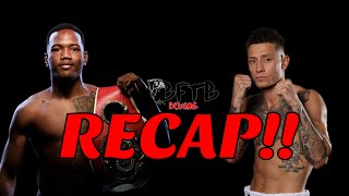 RECAP SUBRIEL MATIAS VS LIAM PARO [upl. by Osrit]