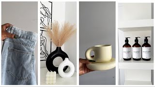 100€ sur TEMU  HAUL de DÉCORATIONS  VÊTEMENTS amp ACCESSOIRES MINIMALISTE  MUST HAVE  50 OFF [upl. by Anaile]