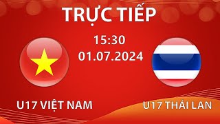 🔴RELIVE  U17 VIỆT NAM  U17 THÁI LAN  U17 ĐÔNG NAM Á  เวียดนาม VS ไทย [upl. by Sirtimed]