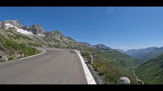 Swiss Bicycling Furka Pass from Andermatt 4K [upl. by Ambert947]