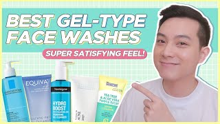 Best GELTYPE FACE WASHES that FOAM ALL SKIN TYPES  Affordable Options Filipino [upl. by Gib]