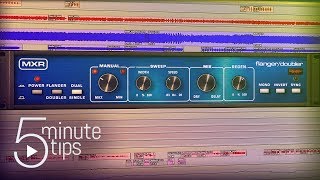 5Min UAD Tips MXR FlangerDoubler PlugIn [upl. by Brice]