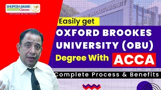 How OBU Degree Will Help You After Skill Level In ACCA [upl. by Adey]