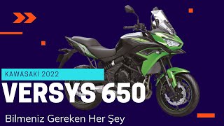 Kawasaki VERSYS 650 2022  Değerlendirme [upl. by Euqina]