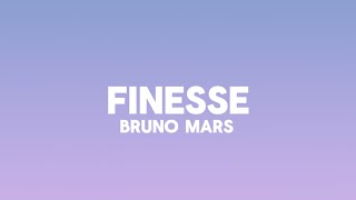 Finesse  Bruno Mars Lyrics [upl. by Abebi]