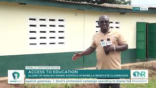 Alumni Support Access to Education Renovation of Bimbilla EnglishArabic Schools [upl. by Odine69]