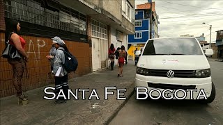 🇨🇴 REAL LIFE IN BARRIO SANTA FE BOGOTA COLOMBIA [upl. by Sutsuj]