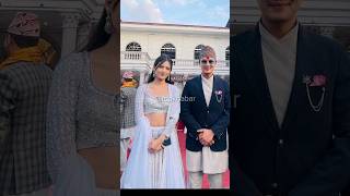 paul shah and mallika mahat  pm jodi  paul shah amp malika mahat  roshani rajya laxmi shah wedding [upl. by Noseimaj]