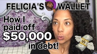 How I Paid Off 50000 in Debt 💸🙋🏾 [upl. by Nekcarb110]