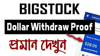 Bigstock Withdraw Proof। How To Withdraw Money From Bigstockphoto ContibutorBigstock Earning Bangla [upl. by Leunamesoj]