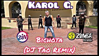 Karol G  Bichota Dj Tao Remix Zumba coreografía Bichota Zumba Fitness Karol G Zumba Bichota Remix [upl. by Murtagh]