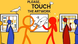 In This Gallery There Are NO RULES  Please Touch The Artwork Feat Skip The Tutorial [upl. by Aynnat836]