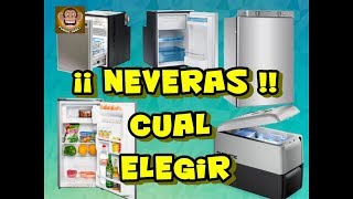 TODOS los tipos de NEVERA para Furgoneta CAMPER‼️ como y CUAL ELEGIR 21 [upl. by Norbie]