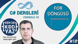 c dersleri for döngüsü örnekleri Visual Studio C Dersleri [upl. by Ainitsirhc689]