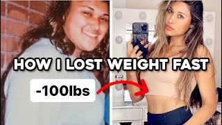 I Lost Weight Fast Just By Doing This Lose Belly Fat With These Simple Tips [upl. by Fancy402]