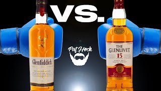 Das Whisky BATTLE Glenfiddich 15 VS Glenlivet 15 [upl. by Annoyek405]