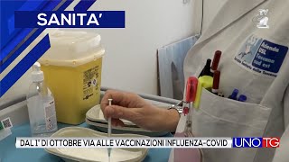 Dal 1° di Ottobre via alle vaccinazioni influenzacovid [upl. by Alyam]