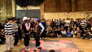 Fire lock and Hurricane  2011 Juste Debout NYC Lockin PreLims [upl. by Eyot]