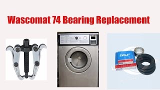 Commercial Washer Bearing Repair [upl. by Nadnal24]