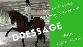 Hailey Has Dressage Lesson Fun [upl. by Devitt172]