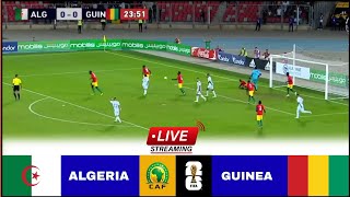 🔴LIVE  Algeria vs Guinea ● Live Stream  FIFA World Cup CAF Qualification2026 [upl. by Paschasia]