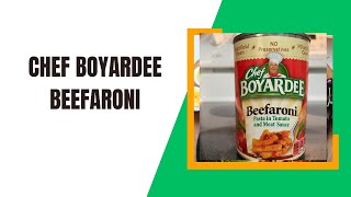 Chef Boyardee Beefaroni [upl. by Lletnohs494]