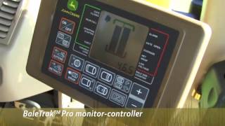 John Deere Bale Monitor Video [upl. by Dinesh]