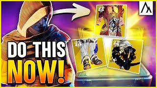 The Fastest Way to Get ALL New EXOTIC ARMOR Fast Cryptarch Ranks amp Exotic Engrams  Destiny 2 [upl. by Ydnys113]