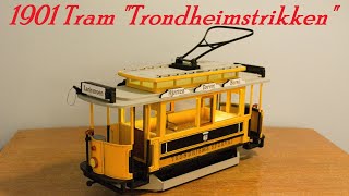 Building a 1901 Tram wooden model kit [upl. by Loma540]