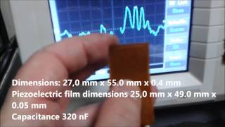 Piezoelectric Flexible film for Piezo Actuators and Sensors applications [upl. by Ponton289]