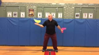 PhysEdReview The Super 7  Juggling Scarves [upl. by Hermie]