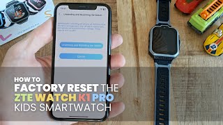 How to Factory Reset the ZTE Watch K1 Pro [upl. by Weissberg]