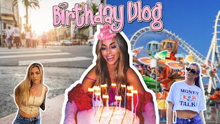 LOS ANGELES BIRTHDAY VLOG  Walk of FameKnotts Berry Farm [upl. by Akihc]