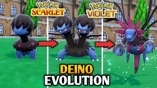 How To Evolve Deino Into Zweilous And Hydreigon In Pokemon Scarlet And Violet  Paldea Pokedex [upl. by Pilihp]