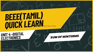 Sum of Minterms [upl. by Llecram]