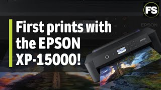 First look at Review of the Epson XP15000  Fotospeed  Paper for Fine Art amp Photography [upl. by Clabo]