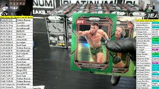 2023 Prizm UFC Blaster 20 Box Full Case Random Numbers 1 [upl. by Aratihc]