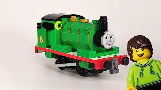 How I made LEGO mini Percy Thomas amp Friends  Larrys Lego [upl. by Shama167]