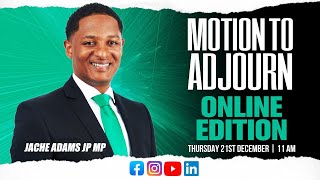 Motion to Adjourn Jache Adams JPMP [upl. by Akino]